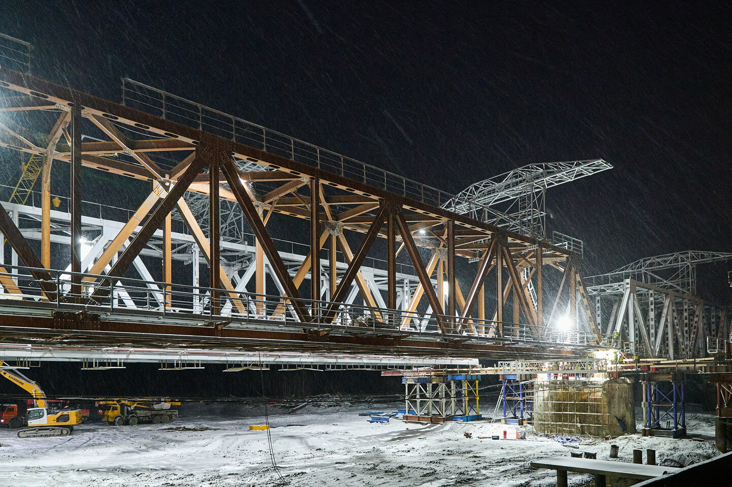 Реконструкция моста 1 пути на 3621 км ПК6 участка Новый Ургал -Комсомольск-на-Амуре Дальневосточной железной дороги (строится)