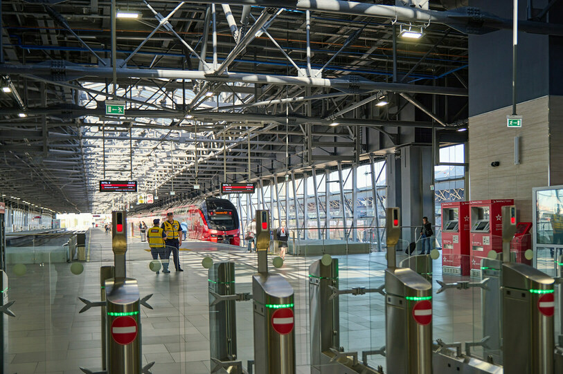 Строительство железнодорожной линии к Северному терминальному комплексу аэропорта Шереметьево