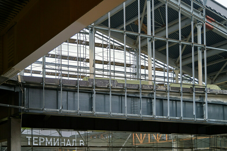Строительство железнодорожной линии к Северному терминальному комплексу аэропорта Шереметьево