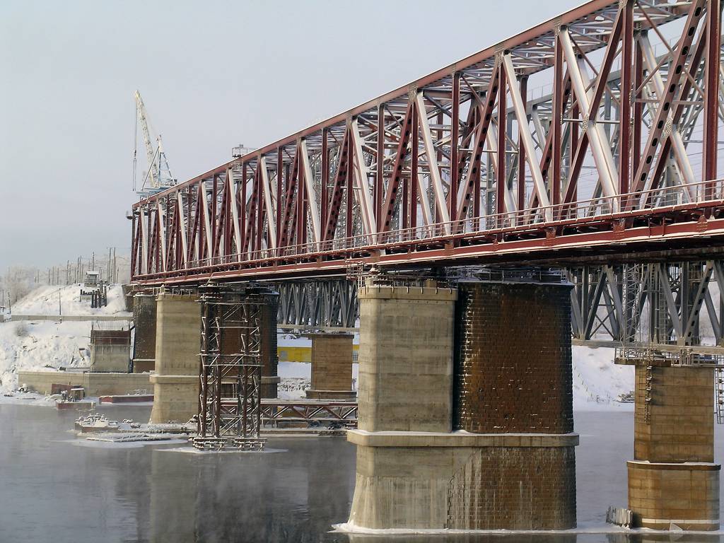 Капитальный ремонт моста через р. Волхов на 124км
